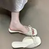 Sandalias de tiras con lazo estilo francés Chuyuji para mujer, nuevo modelo de verano, adecuadas para combinar con faldas, sandalias de tacón alto con plataforma