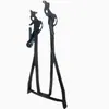 Bicicleta Vintage Clásica Bicicleta de 28 pulgadas Caballete Doble Soporte Caballete Grande Soporte de Doble Pata Accesorios para Bicicleta Suministros