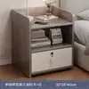 Mesita de Noche Pequeña para Dormitorio del Hogar 2026 Venta Caliente Almacenamiento Gabinete Pequeño Mesita de Noche para Habitación de Alquiler Estante de Almacenamiento Simple