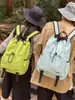 Mochila con Cordón Versátil de Gran Capacidad Casual Transfronteriza Nueva 2025 Mochila de Viaje Bolsa Escolar para Estudiantes Comercio Exterior