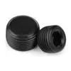 Parafuso sextavado de aço carbono para bujão de óleo conjunto de bujões de parafuso cabeça de parafuso de bujão garganta de bujão rosca fina 1/8" 1/4" 3/8" M6 M8