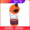 Halloween inflável modelo de ar 6FT branco fantasma balão de ar quente ornamentos infláveis luzes LED cena ao ar livre decoração de pátio