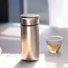 Taza de Té Estofado Nueva Chinoiserie de Titanio Puro, Termo de Coche de Alta Gama, Taza de Té Portátil, Taza de Titanio de Aspecto Elegante, Personalización OEM