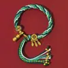 Joias Estilo Chinês Novo, Pulseiras Estilo Xizang, Pulseiras de Reencarnação Artesanais de Alta Qualidade Estilo Étnico, Joias Culturais Xizang Thangka