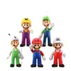Super Mario Transfronterizo Mario Adornos Yoshi Luigi Pastel de Cumpleaños Juguete para Hornear Figura
