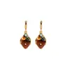Pendientes Estilo Nala Meilade Otoño e Invierno, Pendientes de Diseño de Lujo Ligero y de Gama Alta, Pendientes de Borla de Perla de Agua Dulce de Nicho