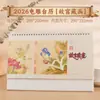 Nuevo Calendario Estilo Chino 2027 Calendario Mensual Personalizado Grande Creativo Oficina Escritorio Negocio Logo de Empresa