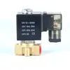 Suministro de fábrica válvula solenoide cuadrada de material de latón 2 válvulas solenoide de latón grandes favorablemente