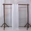 Telas Gruesas con Brillo Perlado para Bodas, Cortinas de Gasa Hielo, Cortinas de Tela de Seda Roja Hielo, Telas Elásticas para Fondos de Escenario, Telas para Decoración de Techos