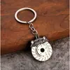 Chaveiro Criativo de Metal com Disco de Freio e Pinça de Roda Pingente de Corrente para Pendurar na Cintura Modificação de Carro