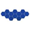 Pegatinas de Pared de Espejo de Fábrica Hexagonales Acrílicas Autoadhesivas Decoración para Sala de Estar Vestíbulo Escaleras Pegatinas de Espejo Tridimensionales