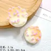 Juguete de Comida de Dibujos Animados Pata de Galleta de Gato Panda Accesorios de Resina DIY Pegamento de Crema Funda para Teléfono Móvil Decoración de Pasador Pequeño Diadema