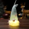 Adornos para Árbol de Navidad, Decoraciones Colgantes de Tela sin Rostro de Santa que se Iluminan con Luces, Pequeños Adornos Colgantes, Decoraciones Navideñas, Venta al por Mayor Transfronteriza