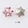 Cristal Dongzhou 14*12 Copo de Nieve Fondo Puntiagudo Pedrería para Uñas Brillantes Decoraciones Navideñas de Flor de Hielo Accesorios DIY