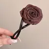 Pinza para el pelo para la parte trasera voluminosa de la cabeza, pinza para el pelo liso, pinza de torsión elegante y sofisticada, pinza de cocodrilo, pasador, accesorio para el pelo para mujer