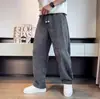 Pantalones holgados de pierna ancha para hombre de moda, nuevos pantalones rectos de marca de moda de otoño de alta gama, pantalones deportivos casuales de primavera para hombre