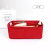 Bolsa de cosméticos de fieltro de fábrica, bolsa de almacenamiento de viaje de fieltro, bolsa de forro para damas, bolsa de almacenamiento creativa