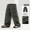 Pantalones de trabajo a prueba de cuatro cosas para niños 2026 otoño nuevo pantalones impermeables y resistentes al desgaste para niños pantalones deportivos para exteriores para niños