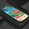 Sudeste Asiático Verano Playa Girasol Sonriente Funda para Teléfono Iphone17 Silicona Mate Apple 18Pm Cubierta Protectora