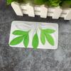 Una variedad de moldes de silicona New Leaf, moldes para pasteles de hojas para hacer uno mismo, moldes para hornear con forma de hoja seca.