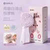 Nova Pente Fofo de Urso Pet Autolimpante, Pente Nervurado para Estilização de Alto Volume, Pente Massageador para Cabelos Longos e Cacheados