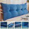 Cojín de cama Tatami Suave con Respaldo y Protección de Cintura para Cama, Anticolisión, para Dormitorio, Almohada Extraíble y Lavable, para Sofá Cama