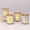 Taza de Vela de Aromaterapia Personalizada, Taza de Vidrio Transparente, Taza Vacía, Portavelas Simple, Taza Contenedora de Velas para el Hogar, Taza para Aceites Esenciales