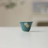 Juego de té de kung fu de porcelana blanca Dehua con liquidación tallada, cuenco sancai, taza de té de kung fu, taza de té construida con agua para lavar té al por mayor