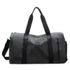 Bolsa de Viagem Masculina Portátil de Tecido Oxford Repelente à Água Bolsa Fitness de Grande Capacidade Bolsa de Bagagem de Viagem Bolsa Esportiva