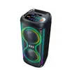 Duplo 6.5 polegadas Áudio Externo Bluetooth Subwoofer Pesado Cartão Bluetooth Sem Fio Alto-falantes de Festa