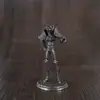 Brinquedo de Estatueta Modelo Guerreiro com Armadura de Cobre Estilo Antigo, Peças de Jogo de Tabuleiro de Cobre Branco, Jogo de Batalha Militar, Presente de Aniversário para Homens, Atacado