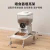 Alimentador Automático Elevador Tigela de Gato Suporte Elevado Tigela de Comida para Cães e Gatos Elevador Mesa Pequena para Comer Gato Universal