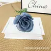 Flor artificial de rosa con diamante único adornos para el hogar sala de estar alto sentido decoración de arreglo floral para auditorio de bodas fabricantes al por mayor