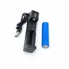 Batería de Litio de Alta Capacidad 18650 3.7V Linterna Ventilador Pequeño Cargador de Batería de Litio Universal Recargable