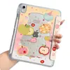 Ins Apple Star es adecuado para funda protectora de tableta iPad mini 7/6, air 8 anticaídas Plegado en Y Pro 13 con ranura para lápiz