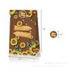 LB147 Amazon Girasol Girasol Positivo Girasol Fiesta Regalo Bolsa de Papel Kraft para Bocadillos