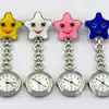 Broche de Relógio de Enfermeira Cinco Estrelas Relógio de Pendurar para Enfermeira Mostrador Grande Tendência da Moda Relógio de Peito Relógio de Enfermeira Cartoon Qualidade Importada