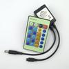 IR Infrarrojo 24 teclas 12v control remoto atenuador 5v controlador de luces de cadena de alambre de cobre Controlador LED monocromático con protección contra cortocircuitos