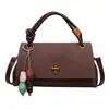 2026 Otoño Temprano Nuevo Bolso de Mano Clásico Retro Europeo y Americano de un Solo Hombro Moda Chic Versátil Cerradura Pequeño Bolso Cuadrado