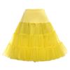 Falda de crinolina sin aros de color para vestido de novia, falda de crinolina de roca, tutú al por mayor y al por menor, tutú