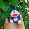Enfeite de Carro Famoso na Internet para o Banco Traseiro, Apresentando Doraemon Dormindo como Nobita, Decoração de Painel de Carro de Desenho Animado Anime
