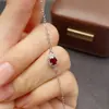 Pulseira de Rubis Naturais Transfronteiriça para Mulheres, Acessório de Nicho de Luxo, Joia de Prata 925, 4*5 Moda, Venda Direta da Fábrica