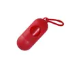 Banheiro para pet portátil caixa de lixo para pílulas saco de lixo para cachorro caixa de armazenamento de saco de lixo tipo bala