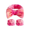 Diadema de Spa para Mujer Maquillaje Cuidado de la Piel Lavado Facial Diadema Goma para el Cabello Accesorio para el Cabello Regalo de Navidad para Adolescentes Lindo Accesorio para el Cabello