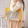 Nueva Bolsa de Pintura de Lona Estilo Japonés Correa Larga para el Hombro Desmontable Bolsa de Pintura de Lona Hombro Único Cruzada Barra Bolsa de Pintura Japonesa Bolsa para Bebé
