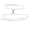 Nueva Cadena de Pecho Sexy con Incrustaciones de Diamantes Europeos y Americanos Cadena para el Cuerpo de Bikini de Playa Barra Simple Cadena Corporal de Pedrería para Discoteca