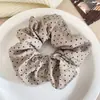 Elástico de Cabelo de Renda Extra Grande para Mulheres, Corda de Cabelo Estilo Coreano de Alta Qualidade, Acessório de Cabelo Estilo Preguiçoso, Ornamento de Cabelo