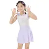 Traje de Banho Feminino Estilo Novo 2026, Traje de Banho Infantil Peça Única Estilo Saia, Fofo Secagem Rápida Fonte Termal Estilo Ins Versão Coreana