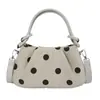 Bolsas Populares de Bolinhas para Mulheres Verão 2026 Nova Versátil Elegante Bolsa Transversal Bolsa de Mão Exquisita Mini Bolsa Tote Pequena