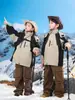 Uniforme Escolar Roupas de Carga para Alunos do Ensino Fundamental Três em Um Roupas de Aula Infantis Roupas de Primavera e Outono Inverno à Prova de Vento Roupas para Jardim de Infância de Primeira Série